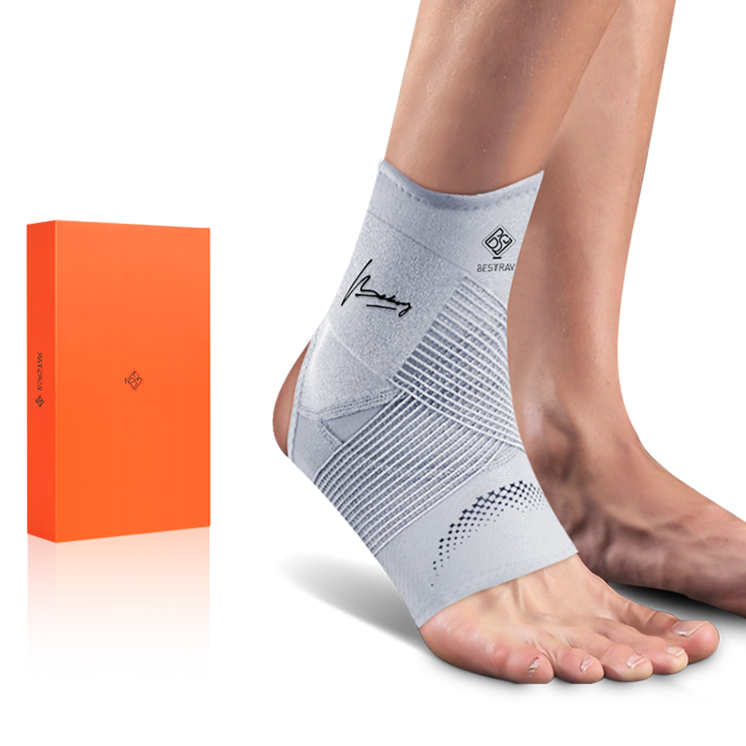 BSRSTAR 2026 New Product – 5D  Air  Breathable Ultra-thin Sports Ankle Brace – Perfect for Summer