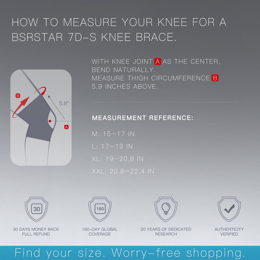 BSRSTAR 2026 New Release -- 7D-S ALL-IN-ONE Advanced Knee Brace