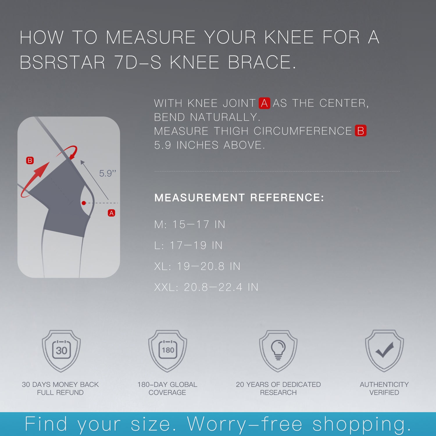BSRSTAR 2026 New Release -- 7D-S ALL-IN-ONE Advanced Knee Brace